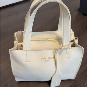 Women's Cream Handbag